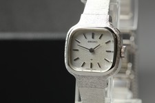 Orologio da donna vintage 1977 Seiko Bracelet 11-5010 PDP carica manuale 17J ...