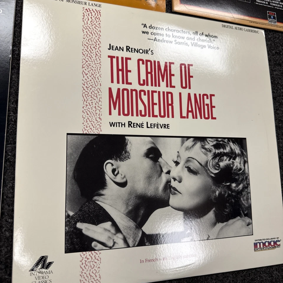 Laser Disc Lot Of 8 Classic Movies, Laserdisc LD - Image 3 of 4