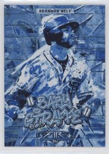 2017 Topps Fire Monikers Blue Chip Brandon Belt #M-28 9oo
