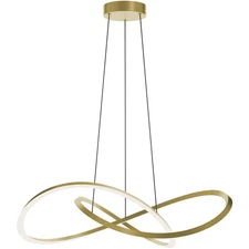 AFX Inc. CLSP32LAJUDLB Celeste Pendant Light Antique Brass