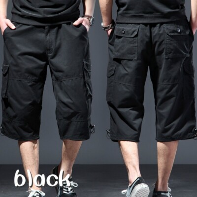 【THEAIRTOWN】Camouflage Layered Cargo Bermuda Pants ★ s-l400.jpg