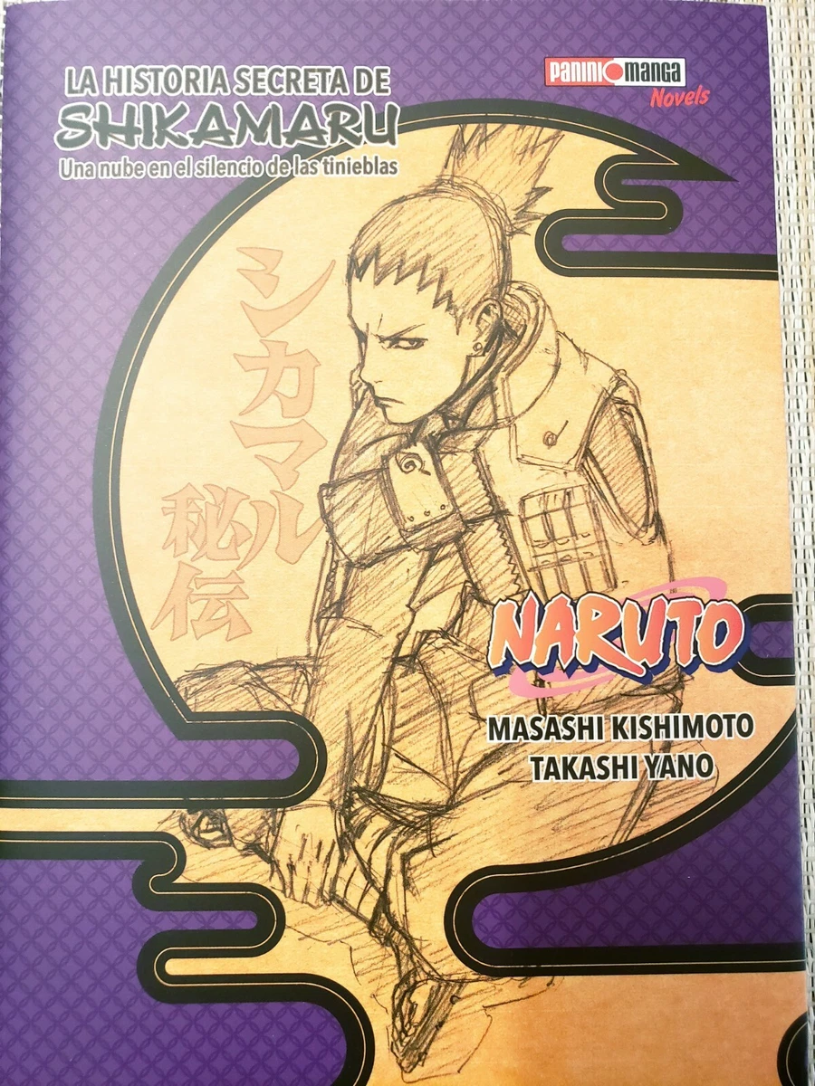 Naruto Light Novel A História Secreta de Shikamaru Panini Novo