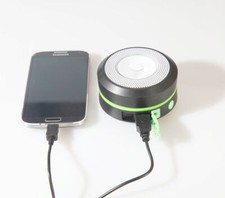 Lanterna da campeggio solare con illuminazione a LED pieghevole e batteria ester