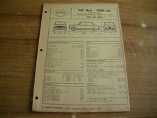 Revue technique Fiat 128