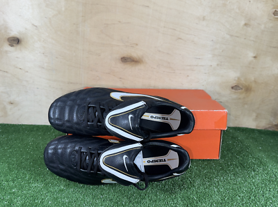 Nike Tiempo Mystic III FG 366180-018 Black boots Cleats mens
