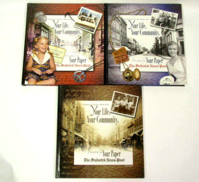 ''Your Life Your Community'' News Post 3 Volume Set Frederick Md Historical Books