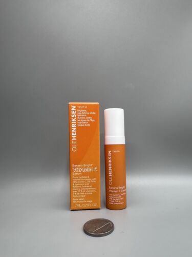 OLE HENRIKSEN BANANA BRIGHT siero vitamina C 0,25 oz/7 ml nuovo con scatola - Foto 4 di 4