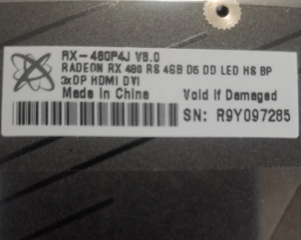 Xfx Rx 480 4gb Graphics Card - Image 3 of 4