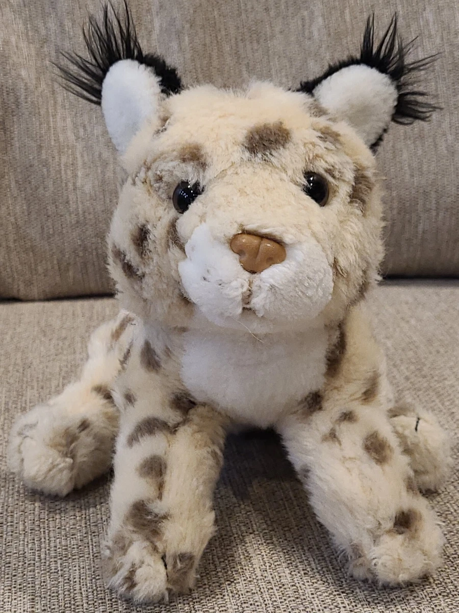 Animal Alley Spotted Lynx Bobcat Wild Cat Plush 12
