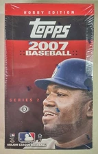 2007 Topps Baseball Series 2 Factory Sealed 36 Pack HOBBY BOX! Find RELIC Cards