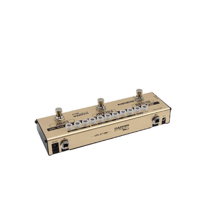 VALETON Dapper Acoustic Mini Guitar Effects Pedal for Compression