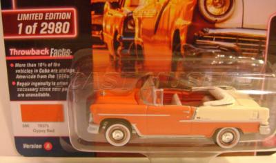 Johnny Lightning 1 64 Havana Nights 1955 Chevrolet Bel Air