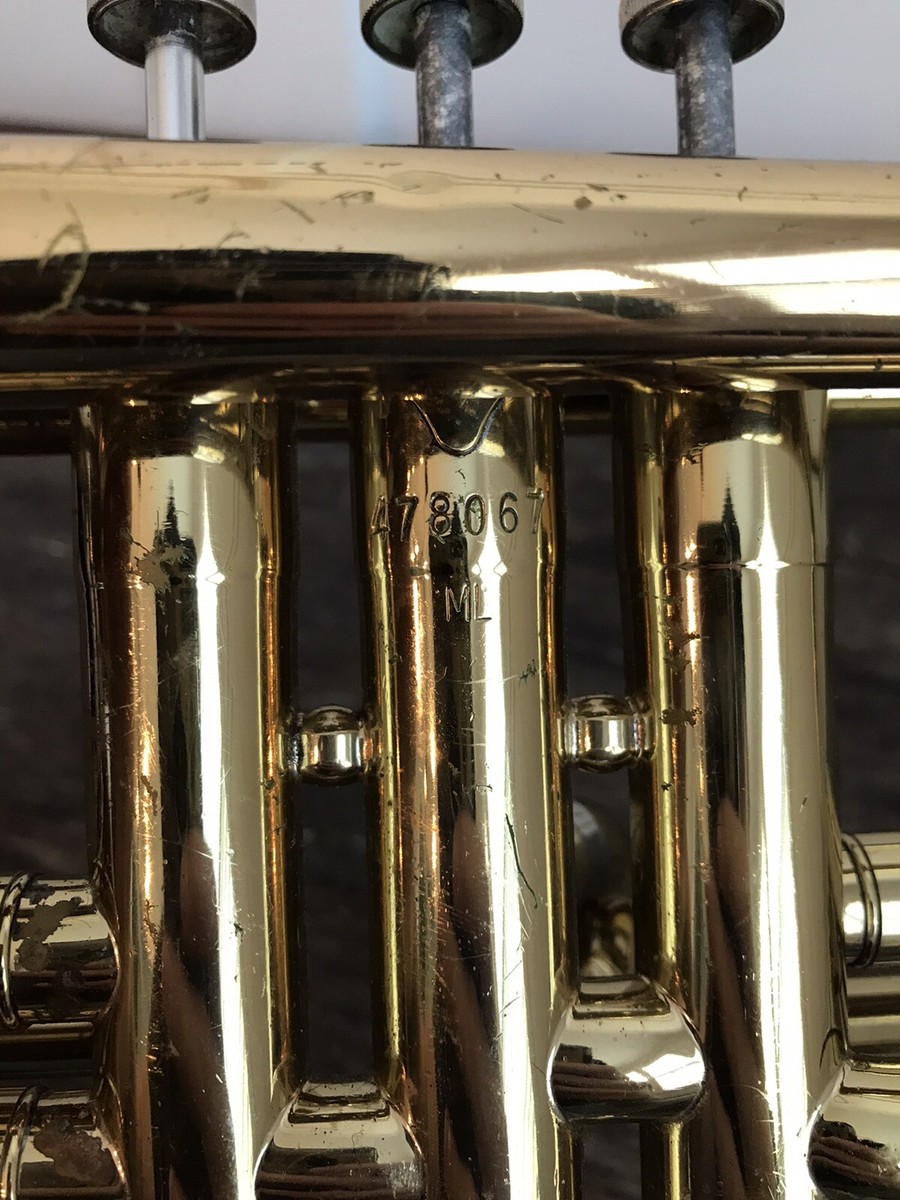 Bach メルセデス2 スライドオートトリガー トランペット 業者メンテ済み Bach メルセデス2 スライドオートトリガー トランペット 業者