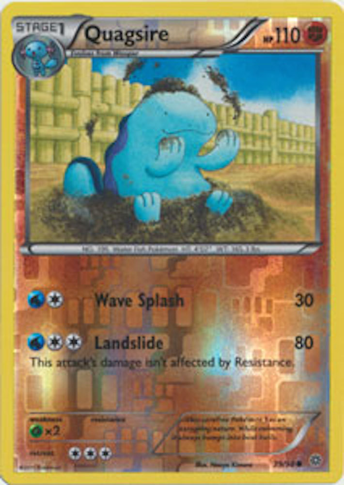 Quagsire 39/98 XY Ancient Origins REVERSE HOLO PERFECT MINT! Pokémon