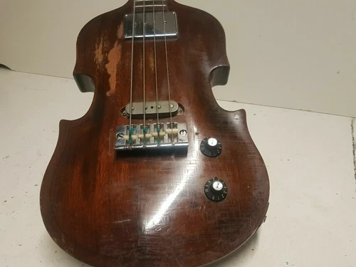 1969 GIBSON EB 1 VIOLIN BASS USA - SKINNY NECK PROFILE
