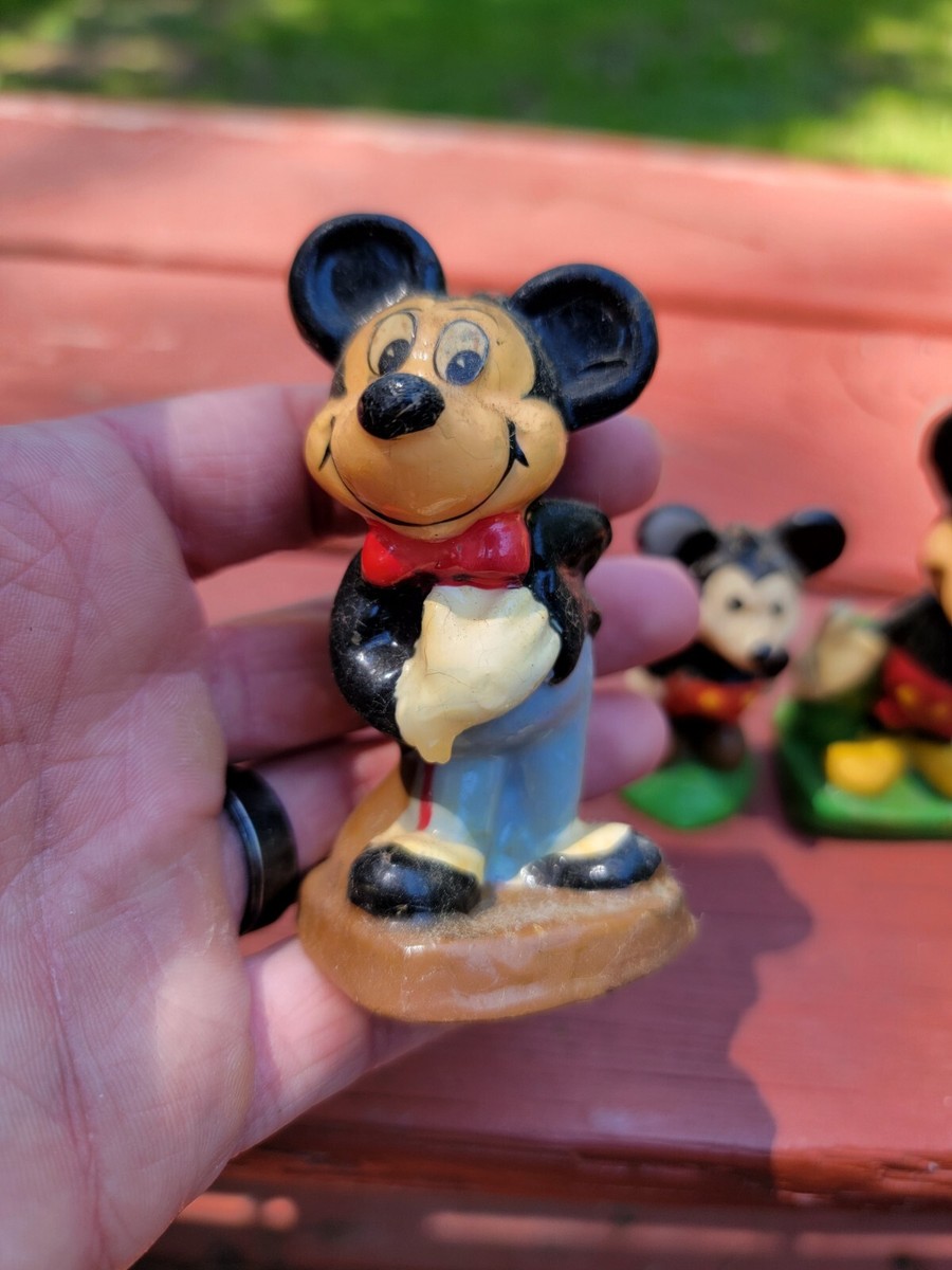 Mickey’s Season of Song キャンドル 未使用 希少 4 Antique Mickey Mouse Unused Candles Lot Rare Collectible