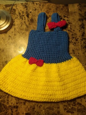 Disney baby snow white hand crochet play dress | eBay Disney baby snow white hand crochet play dress | eBay