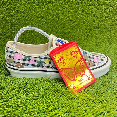 Vans Sandy Liang Authentic 44 DX Mens Size Black White Athletic