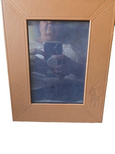 NIB POLO Ralph Lauren 5” x 7” ICON FRAME - Herringbone Cotton