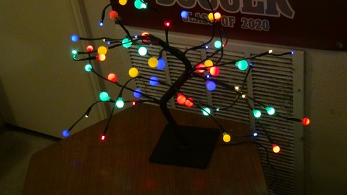 River of Goods Blooming Cherries LED Tree 18" Connected with 20ft Cord Complete - Picture 12 of 24