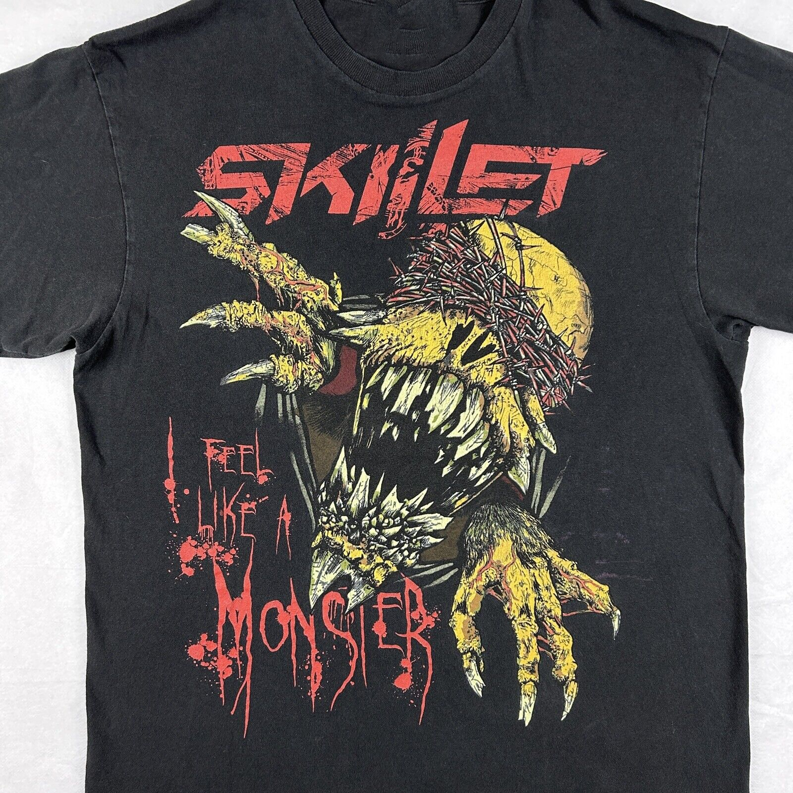 Rare Skillet Band Cotton Gift For Fan Black S-2345XL Unisex T-Shirt QT640