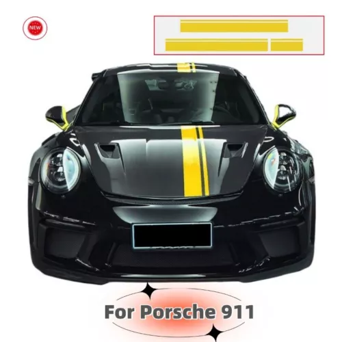 For Porsche Car Side Door Vinyl Stripe Decal Kit 2PCS Sticker Custom Models - Bild 3 von 8