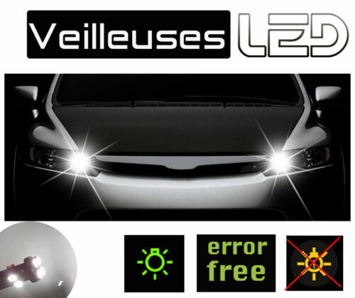 Pour OPEL ZAFIRA B 2 Ampoules LED Blanc Veilleuses Feux Position anti erreur - Picture 1 of 3