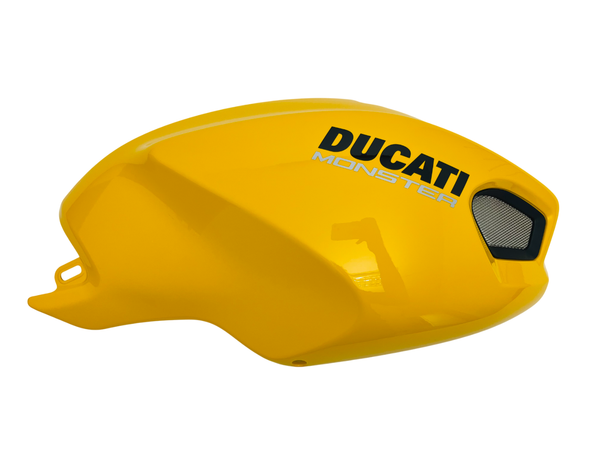Tankabdeckung Ducati Monster 696 796 48032591B VA DX Gelb Neu Original-image