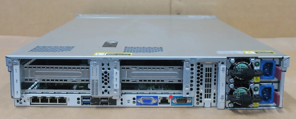 HP DL560 Gen9 G9 4x 10C E5-4627v3 2.6GHz 128GB Ram 8x 2.5" HDD Bay Rack Server - Image 2 of 2