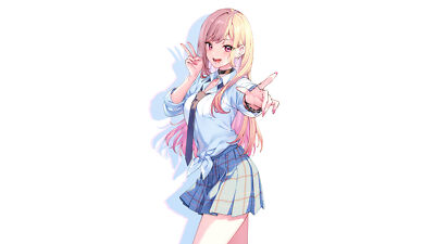 Anime girls kitagawa marin sono bisque doll wa koi wo playmat gaming mat