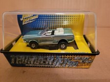 Johnny Lightning Mustang Convertible Thunderjet 500 Slot Car New