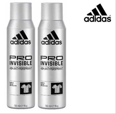 ADIDAS DEODORANT BODY SPRAY FOR MEN 150 ML x 2 PCS  - SELECT YOUR FRAGRANCE