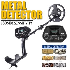 Underground Metal Detector With LCD Display  Gold Digger Tool  8" Search Coil