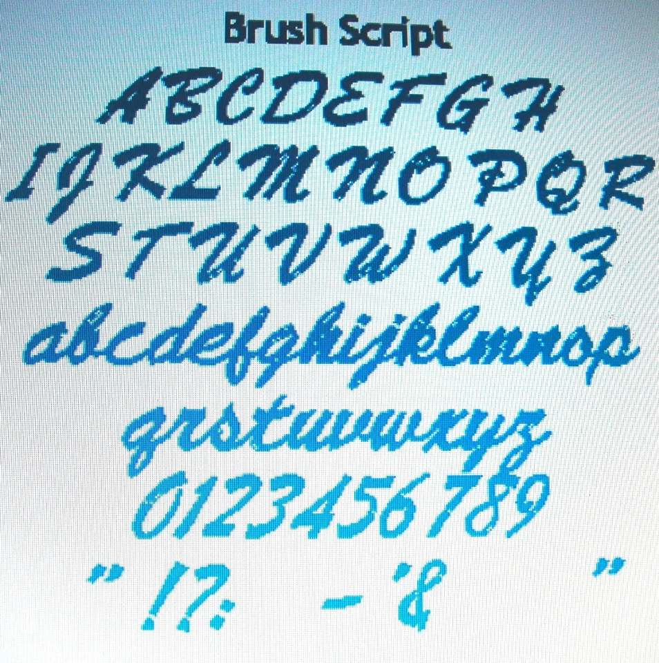 Custom Embroidered Name Patch Embroidery Name Tag Biker Badge 2 lines WH/Royal - Image 3 of 4