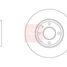 Disque de frein Toyota AYGO