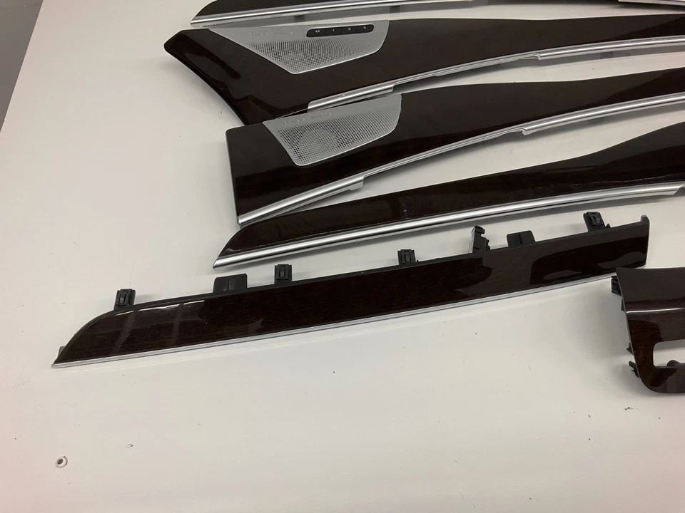 16-24 Volvo XC90 7pc Flame Birch Wood Trim Set Bowers and Wilkins Trim 31407863 - Image 4 of 4