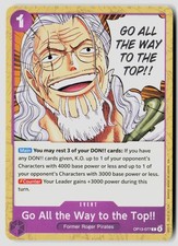 Go All the Way to the Top!! OP13-077 Common Carrying On His Will One Piece NM