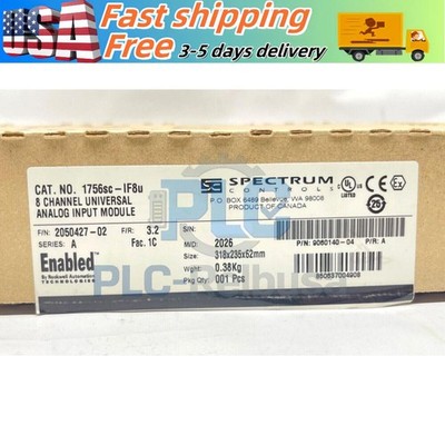 SPECTRUM Controls 1756SC-IF8U 8 CHANEL UNIVERSAL ANALOG INPUT US Free Tax
