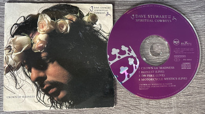 DAVE STEWART & THE SPIRITUAL COWBOYS - Check It Out : 4 Track CD Mercury Records