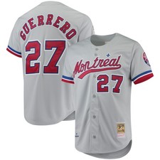 Men's Mitchell & Ness Vladimir Guerrero Gray Montreal Expos Cooperstown