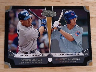 DEREK JETER Albert Almora 2012 Bowman Top Draft Picks #TP-JA MLB HOF