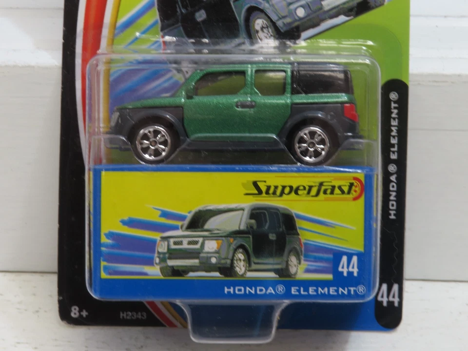 Matchbox H2343 Superfast Honda Element 44 Die Cast Car NIB 12168 - Image 2 of 4