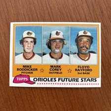 1981 Topps Baseball Card #399 Mike Boddicker Baltimore Orioles Rookie NMMT F. rookie card picture