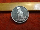 T-Rex Dinosaur One 1 Oz .999 Silver Bullion Round - No Reserve - Free S&H USA