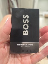BOSS Bottled Beyond EDP Sample Spray Vial .04oz, 2mL New Carded