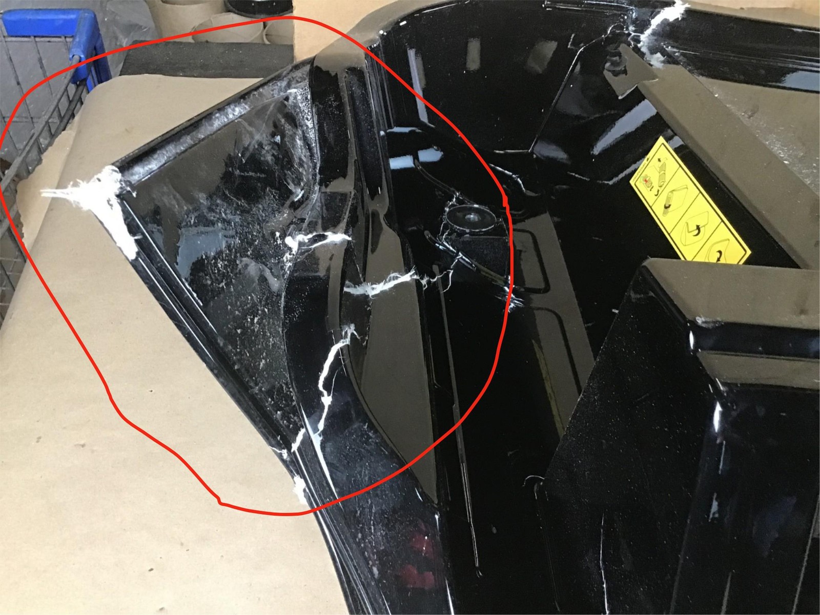 McLaren 650S 2015 Spider Rear Deck Body Lid Panel Shell 15-17 ;:A
