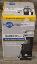 NEW INSINKERATOR Badger 1 Garbage Disposal 1/3 Hp