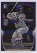 2023 Bowman Draft Chrome Purple Refractor 12/250 Jett Williams #BDC-89 0w27