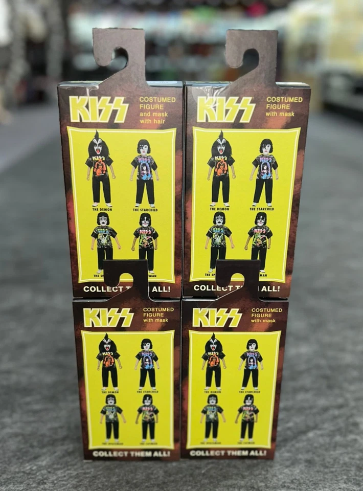 Set of 4 NECA KISS Ben Cooper Costume Kids IN STOCK & FREE SHIPPING!! - Image 2 of 4