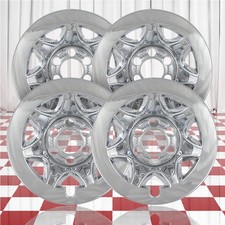 Cubiertas de rueda de 17" para Chevy Silverado 1500 2014-2018 con rueda de acero (CANTIDAD: cuatro)